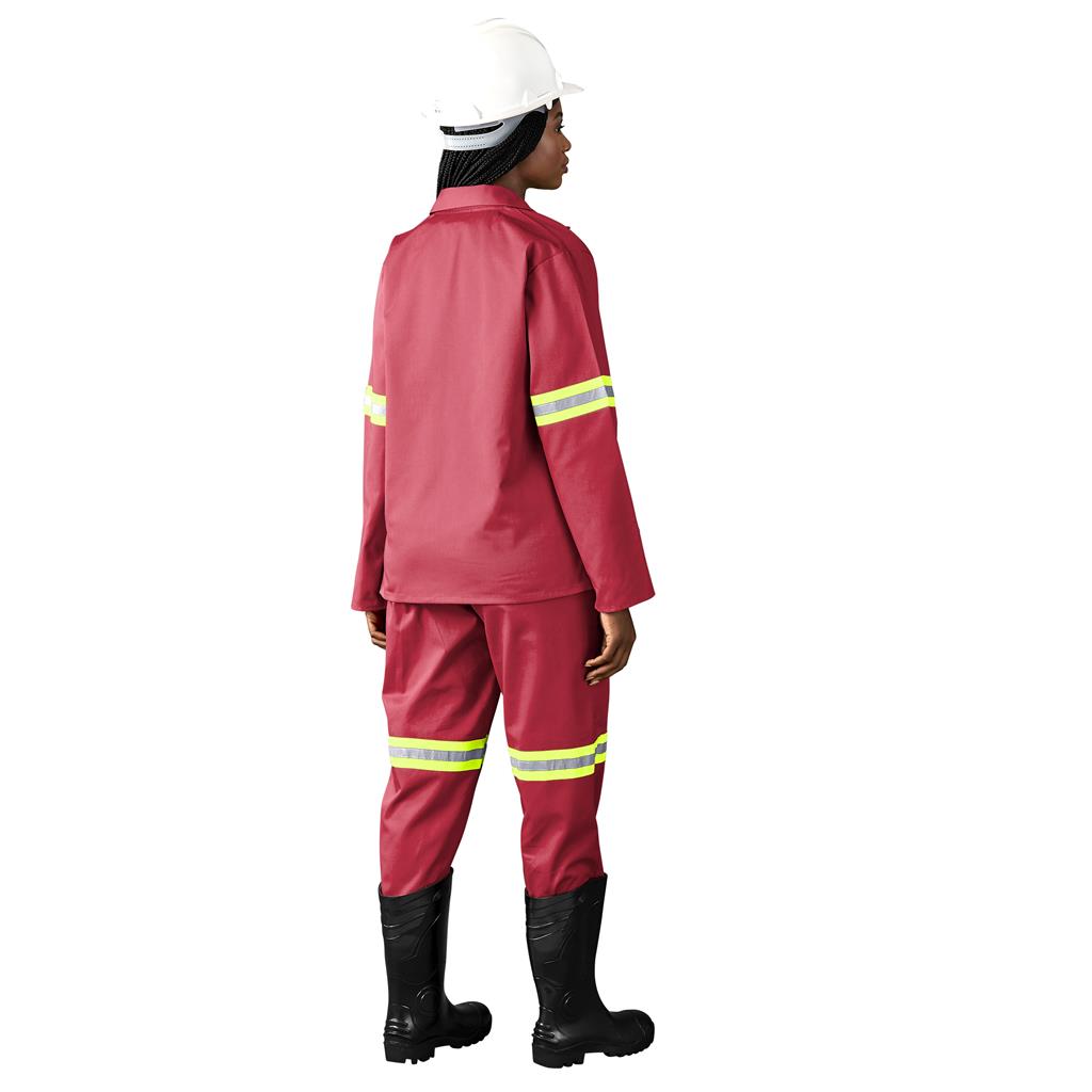 Trade Polycotton Conti Suit - Reflective Arms & Legs - Yellow Tape - Print Fast Express