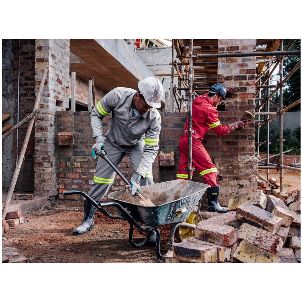 Trade Polycotton Conti Suit - Reflective Arms & Legs - Yellow Tape - Print Fast Express