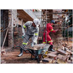 Trade Polycotton Conti Suit - Reflective Arms & Legs - Yellow Tape - Print Fast Express