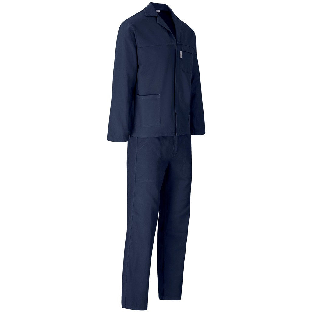Technician 100% Cotton Conti Suit in Navy - Print Fast Express