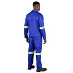 Trade Polycotton Conti Suit - Reflective Arms & Legs - Yellow Taped — Print Fast Express