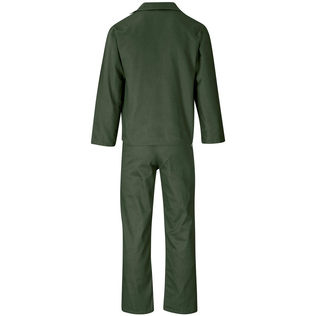 Acid Resistant Polycotton Conti Suit in Olive - Print Fast Express