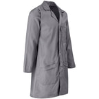 Prime Polycotton Dust Coat in Grey - Print Fast Express