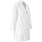 Prime Polycotton Dust Coat in White - Print Fast Express