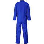 Safety Polycotton Boiler Suit in Royal Blue - Print Fast Express