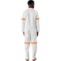 Safety Polycotton Boiler Suit - Reflective Arms & Legs - Orange Tape custom branded with your logo