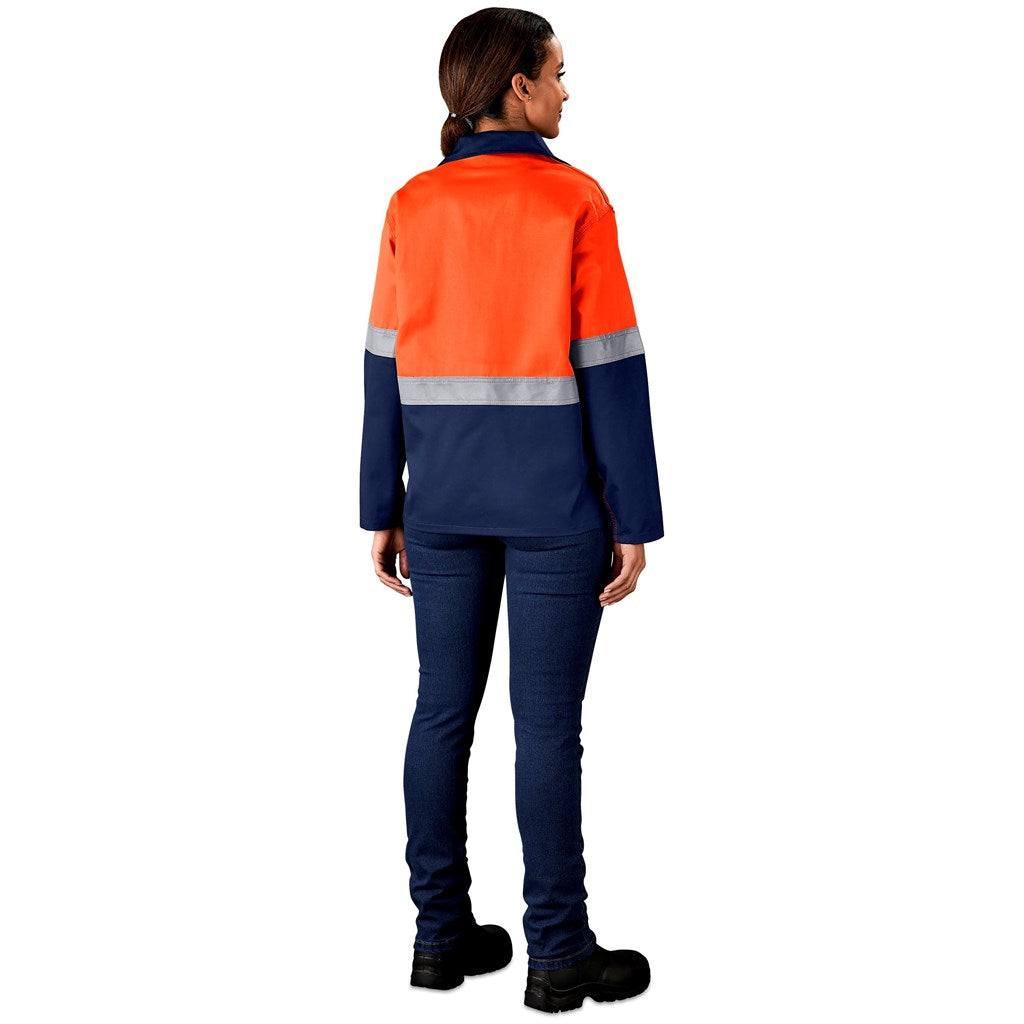 Traffic Premium Two-Tone Hi-Viz Reflective Jacket — Print Fast Express