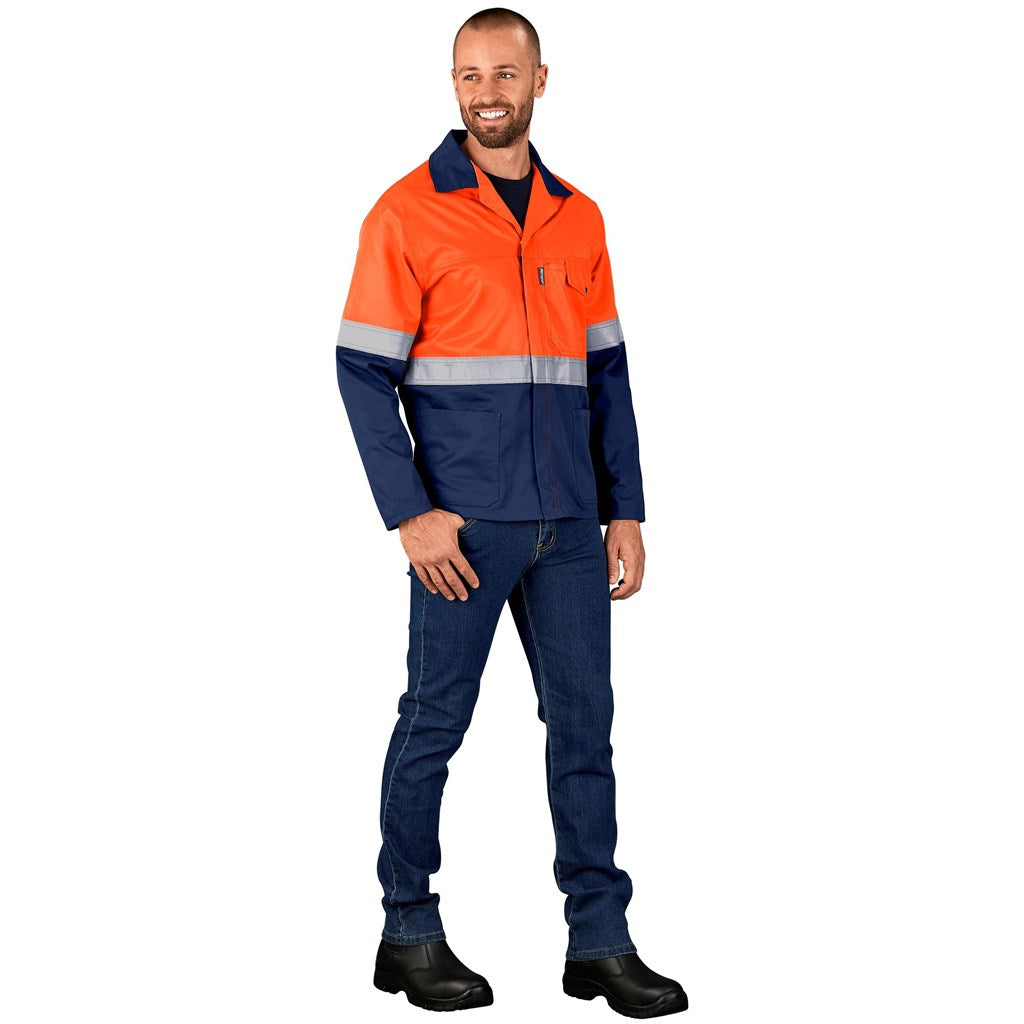Traffic Premium Two-Tone Hi-Viz Reflective Jacket — Print Fast Express
