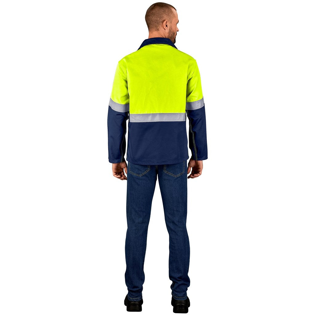 Traffic Premium Two-Tone Hi-Viz Reflective Jacket - Print Fast Express