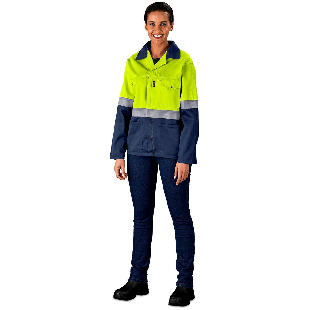 Traffic Premium Two-Tone Hi-Viz Reflective Jacket - Print Fast Express