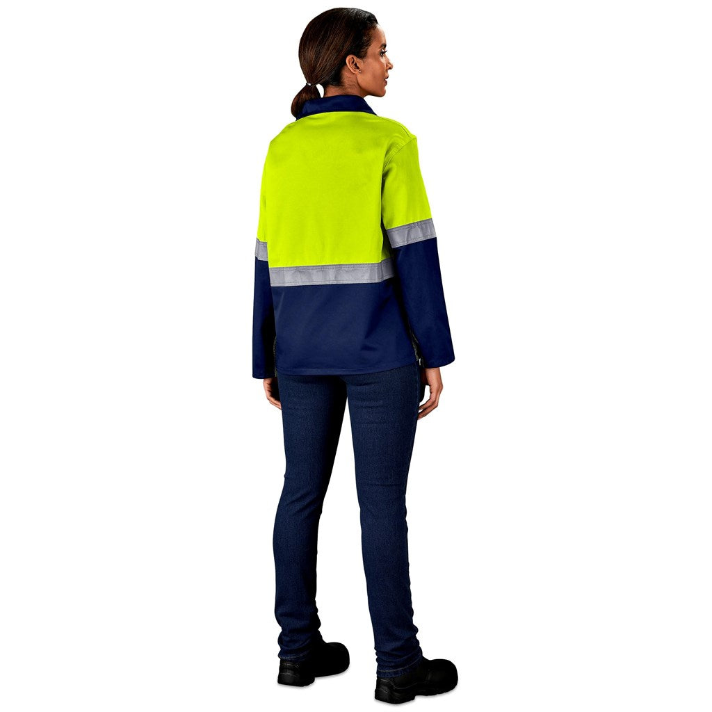 Traffic Premium Two-Tone Hi-Viz Reflective Jacket - Print Fast Express
