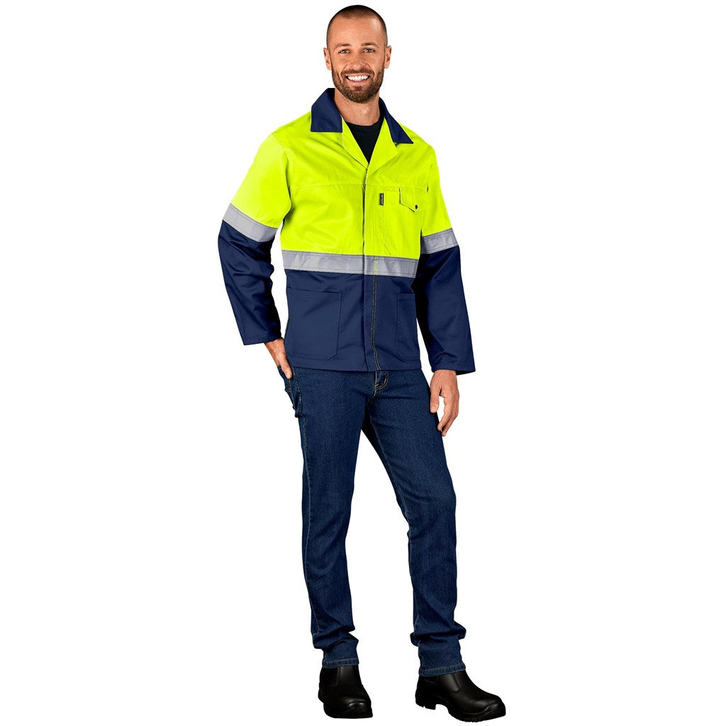 Traffic Premium Two-Tone Hi-Viz Reflective Jacket - Print Fast Express