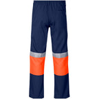 Traffic Premium Two-Tone Hi-Viz Reflective Pants in Orange - Print Fast Express