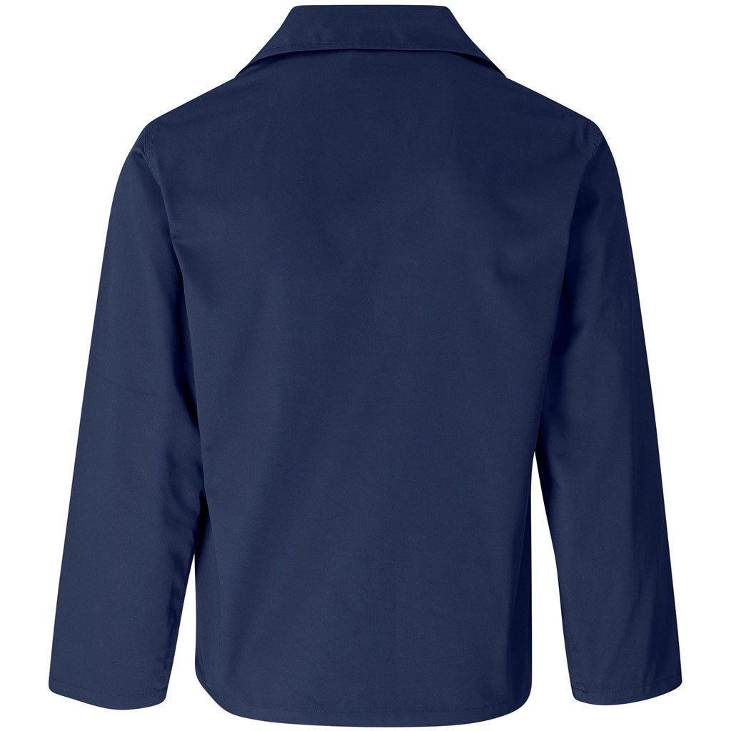 Site Premium Polycotton Jacket in Navy - Print Fast Express