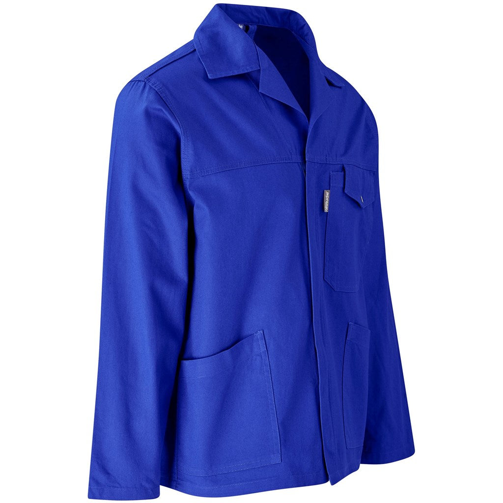 Artisan Premium 100% Cotton Jacket in Royal Blue - Print Fast Express