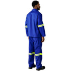 Artisan Premium 100% Cotton Jacket - Reflective Arms - Yellow Tape - Print Fast Express