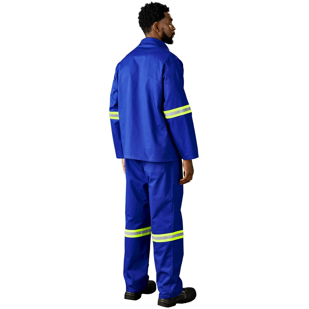 Artisan Premium 100% Cotton Jacket - Reflective Arms - Yellow Tape - Print Fast Express