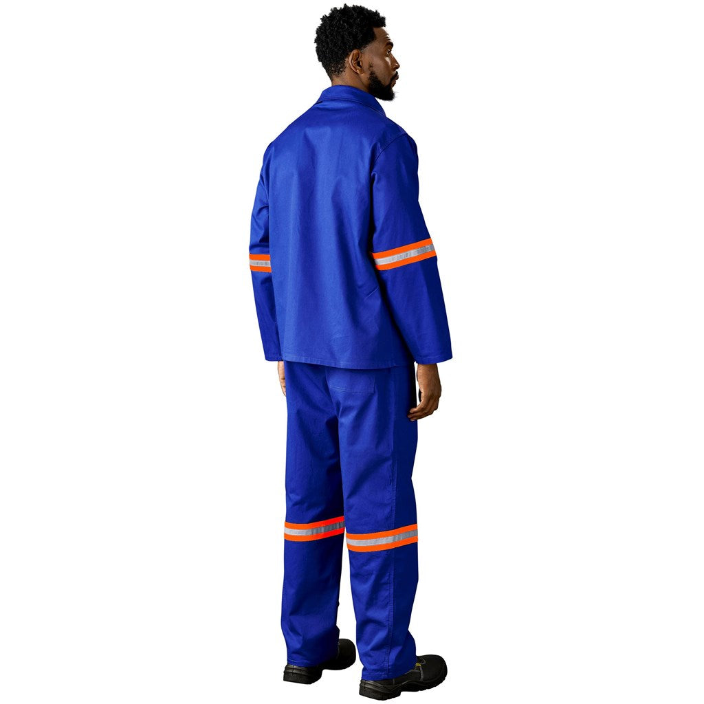 Artisan Premium 100% Cotton Jacket - Reflective Arms - Orange Tape - Print Fast Express