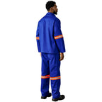 Artisan Premium 100% Cotton Jacket - Reflective Arms - Orange Tape - Print Fast Express