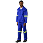 Artisan Premium 100% Cotton Jacket - Reflective Arms & Back - Yellow Tape - Print Fast Express