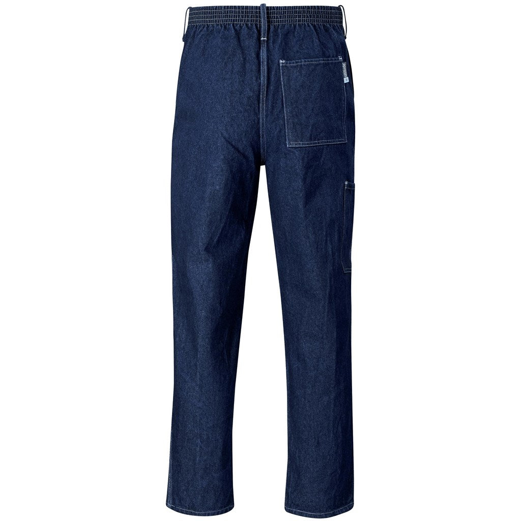 Cast Premium 100% Cotton Denim Pants in Blue - Print Fast Express