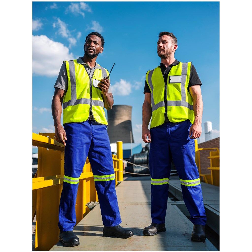 Direction En4 Hi-Viz Reflective Full Zip Vest — Print Fast Express
