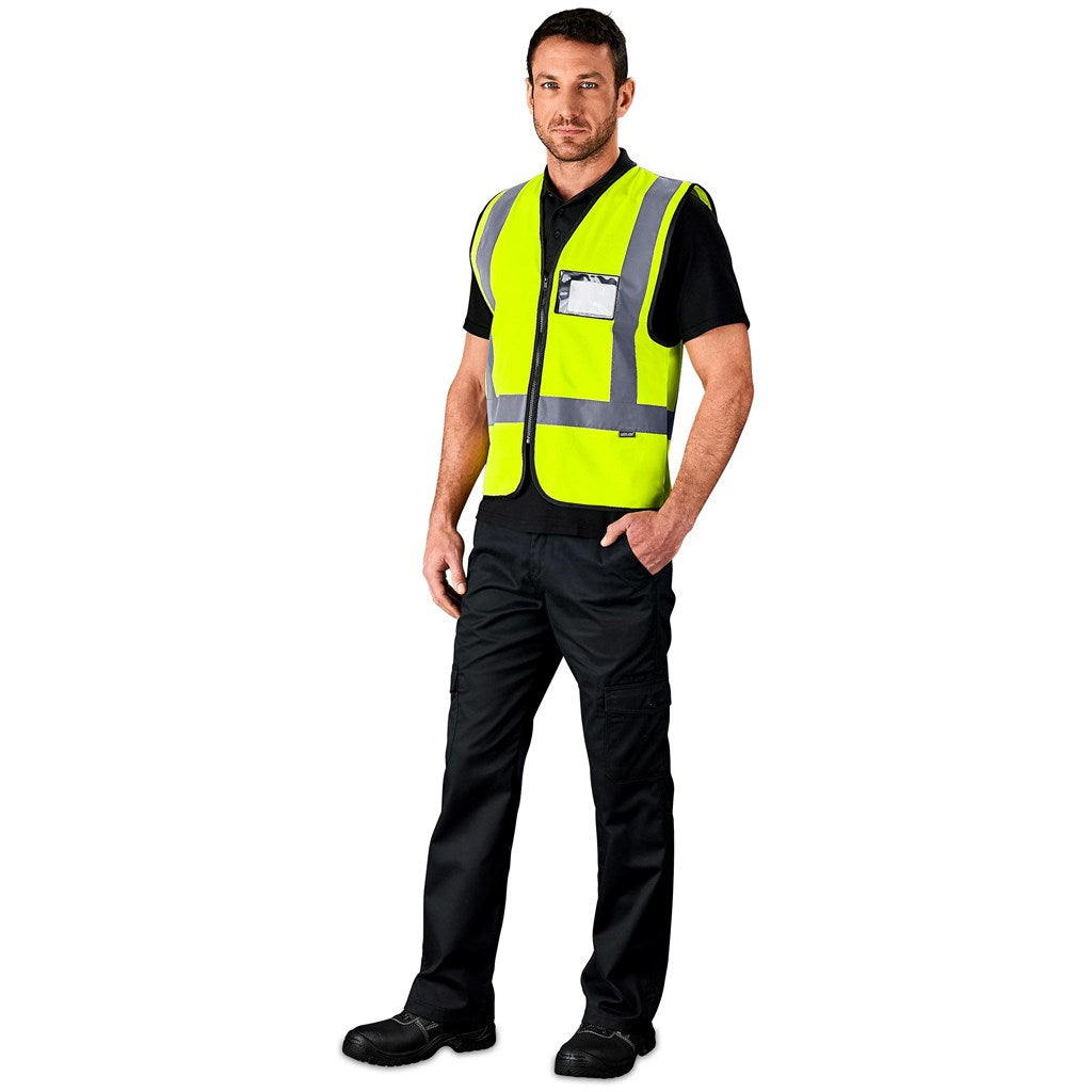 Direction En4 Hi-Viz Reflective Full Zip Vest — Print Fast Express
