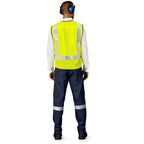 Airport Hi-Viz Reflective Full Zip Vest — Print Fast Express