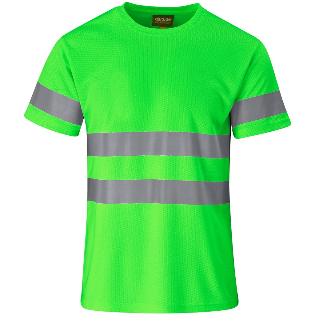 Construction Hi-Viz Reflective T-Shirt in Lime — Print Fast Express