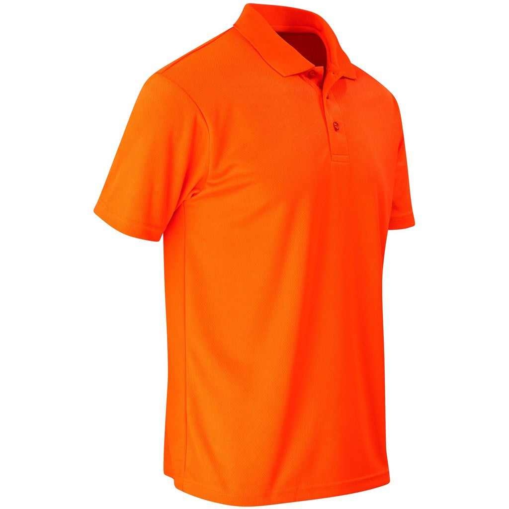 Sector Hi-Viz Golf Shirt in Orange - Print Fast Express