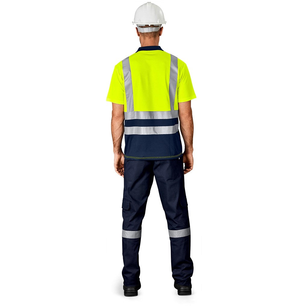 Surveyor Two-Tone Hi-Viz Reflective Golf Shirt — Print Fast Express