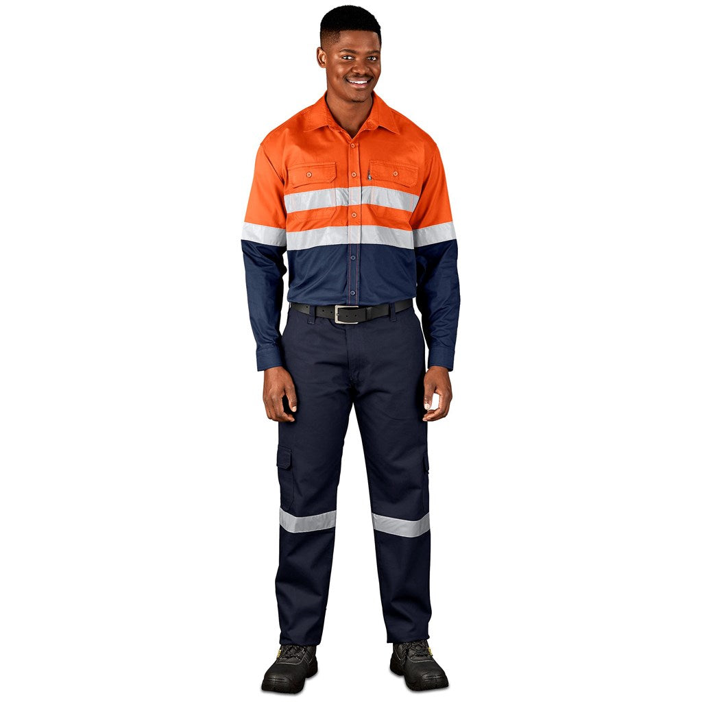 Access Vented Two-Tone Reflective Work Shirt — Print Fast Express