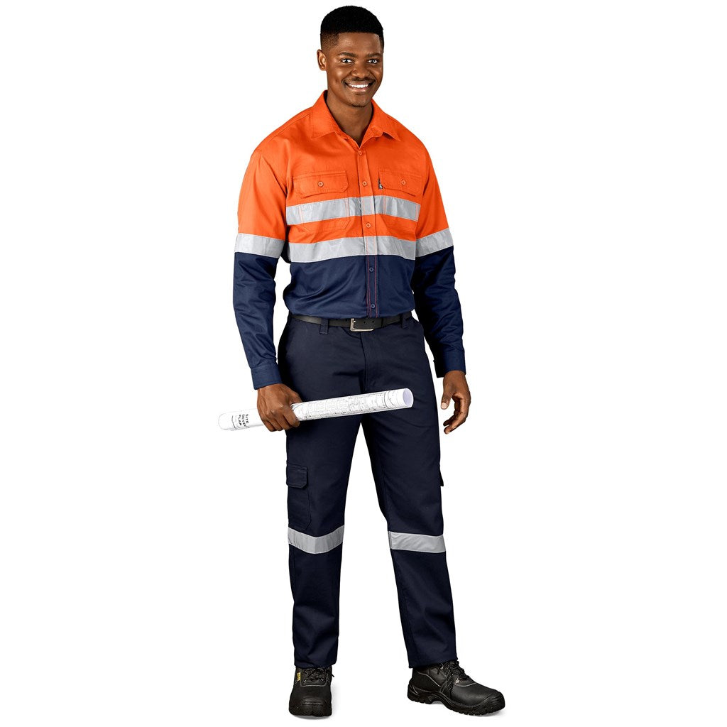 Access Vented Two-Tone Reflective Work Shirt - Print Fast Express
