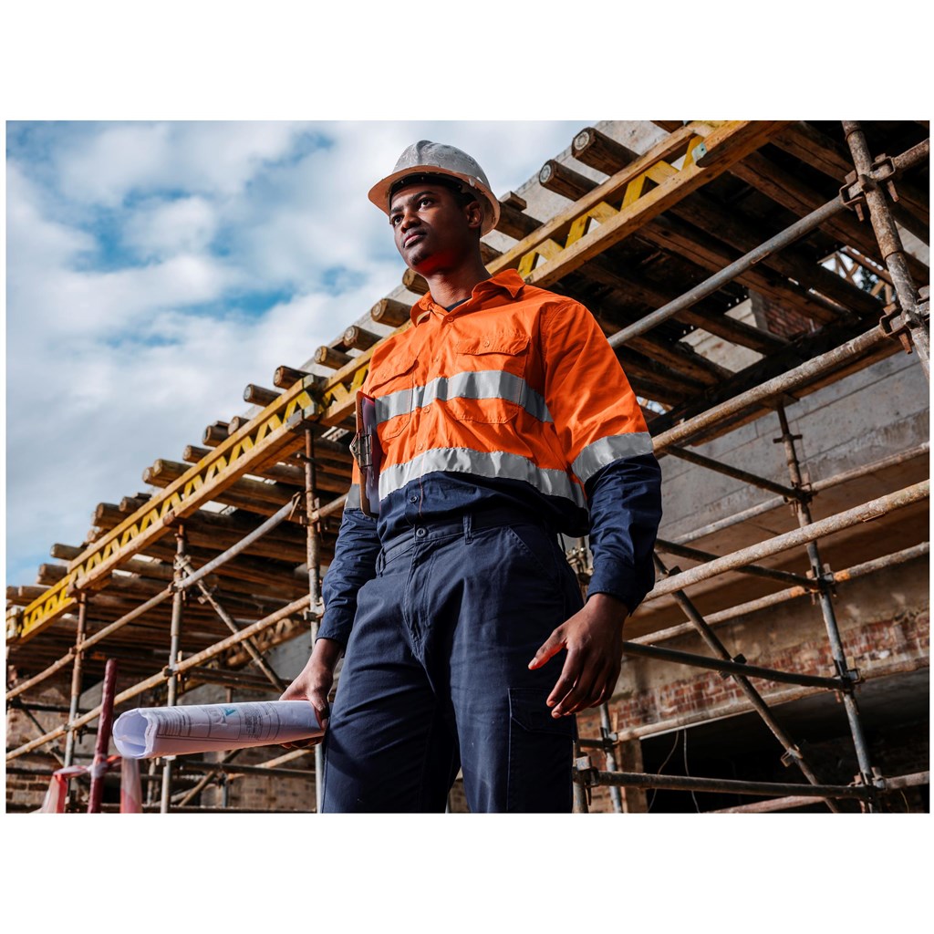 Access Vented Two-Tone Reflective Work Shirt - Print Fast Express