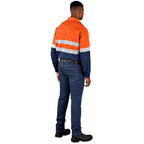 Access Vented Two-Tone Reflective Work Shirt - Print Fast Express