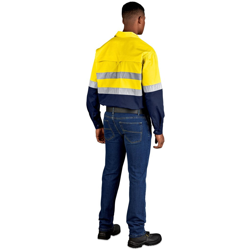 Access Vented Two-Tone Reflective Work Shirt — Print Fast Express