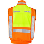 Metro Two-Tone Hi-Viz Reflective Zip-Off Jacket - Print Fast Express