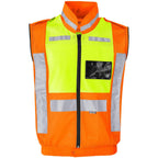 Metro Two-Tone Hi-Viz Reflective Zip-Off Jacket - Print Fast Express