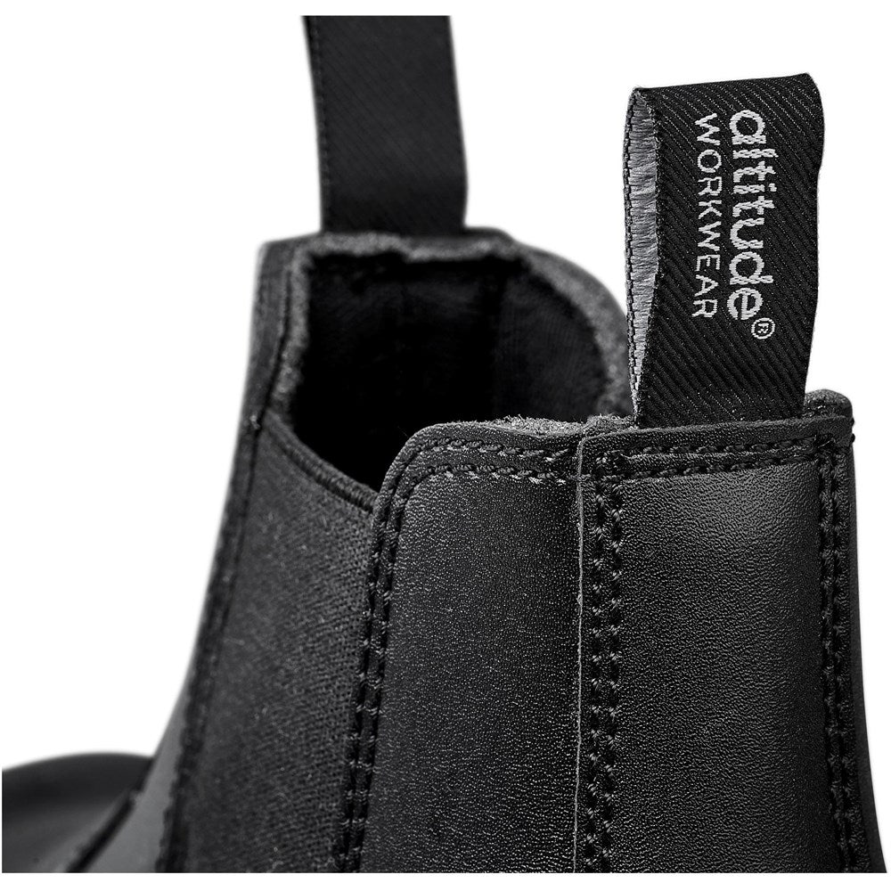 Craftsman Chelsea Boot Steel Toe Cap in Black - Print Fast Express