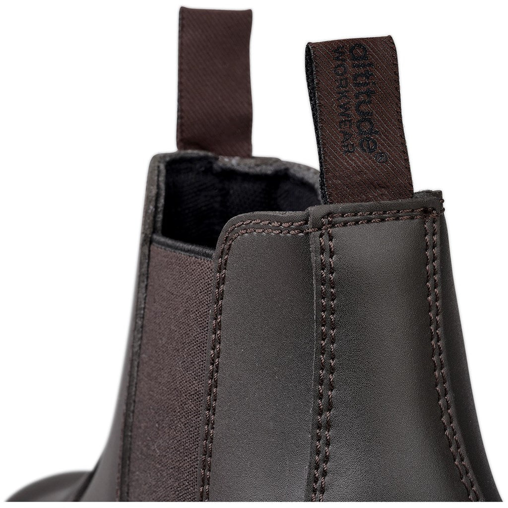 Craftsman Chelsea Boot Steel Toe Cap in Brown - Print Fast Express