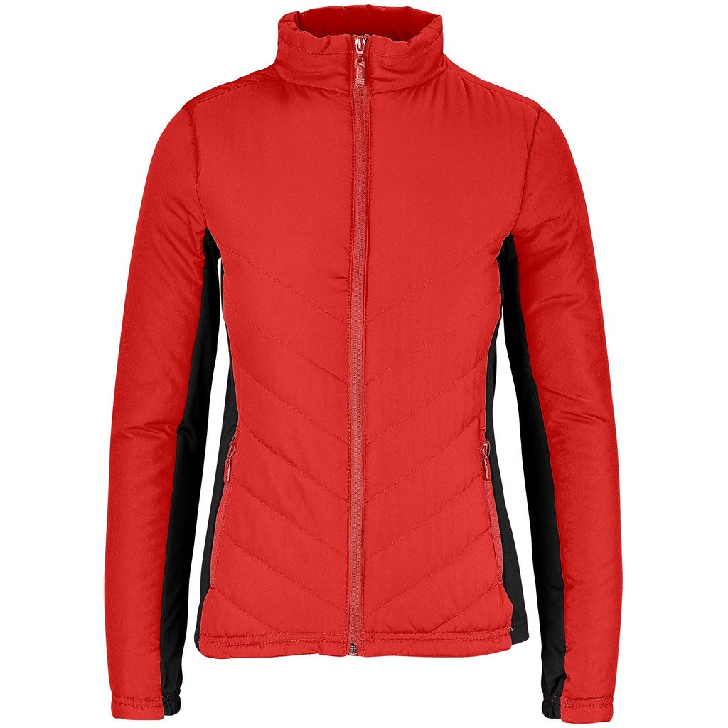 Ladies Andes Jacket in Red — Print Fast Express