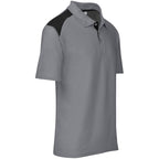 Mens Apex Golf Shirt in Grey - Print Fast Express