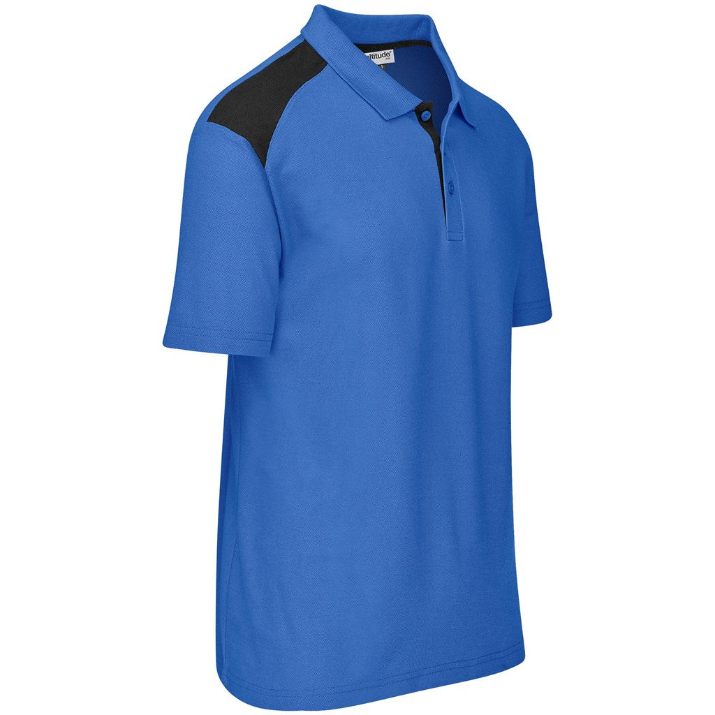 Mens Apex Golf Shirt in Royal Blue - Print Fast Express
