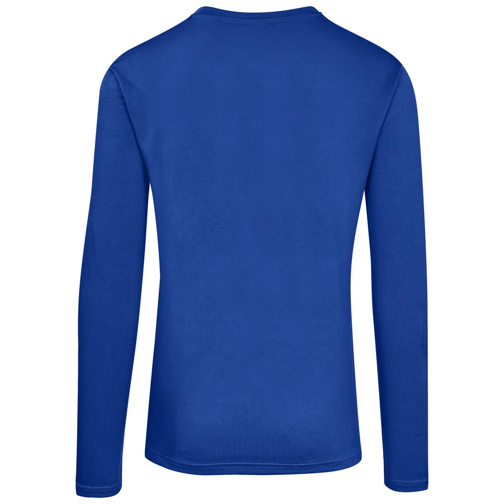Mens Long Sleeve All Star T-Shirt in Royal Blue - Print Fast Express