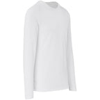 Mens Long Sleeve All Star T-Shirt in White - Print Fast Express