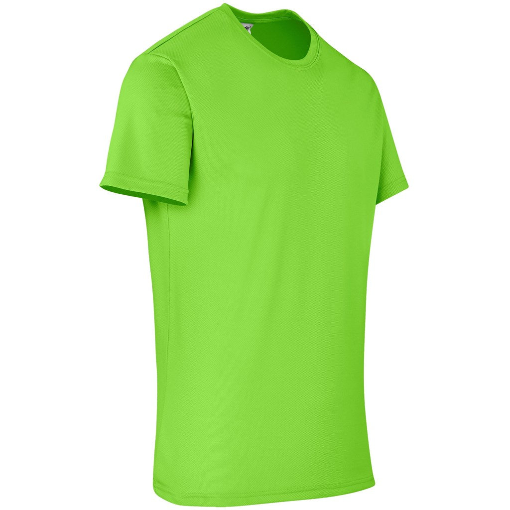 Mens All Star T-Shirt in Lime - Print Fast Express