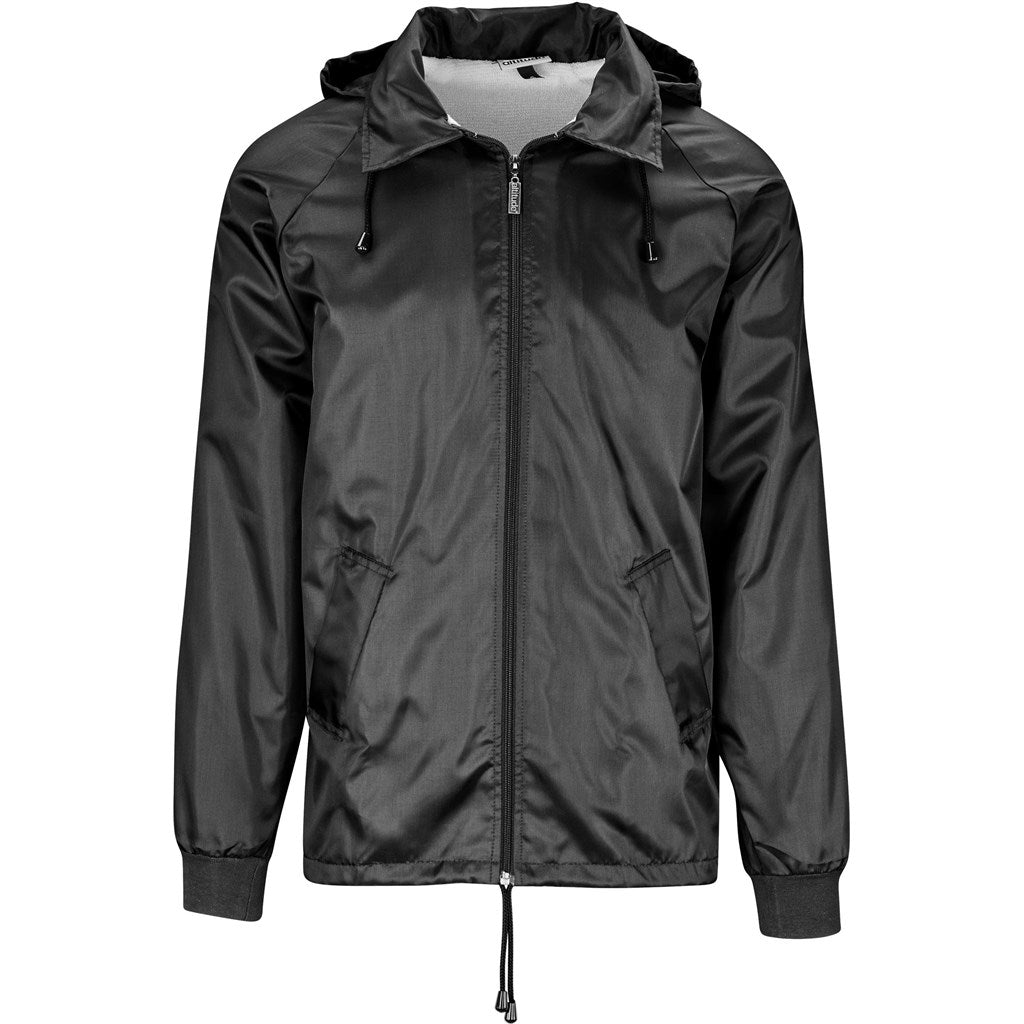 Unisex Alti-Mac Terry Jacket in Black — Print Fast Express