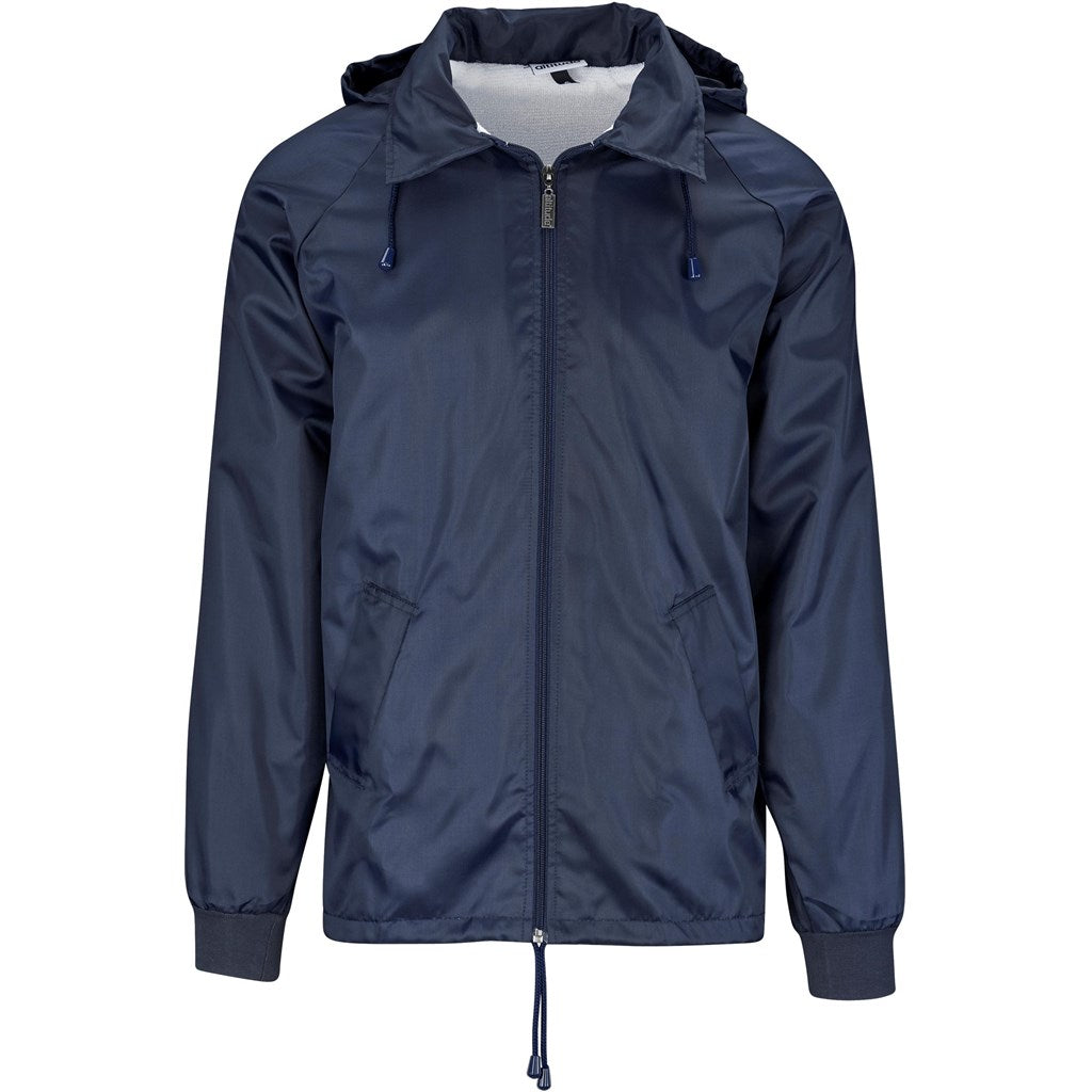 Unisex Alti-Mac Terry Jacket in Navy — Print Fast Express