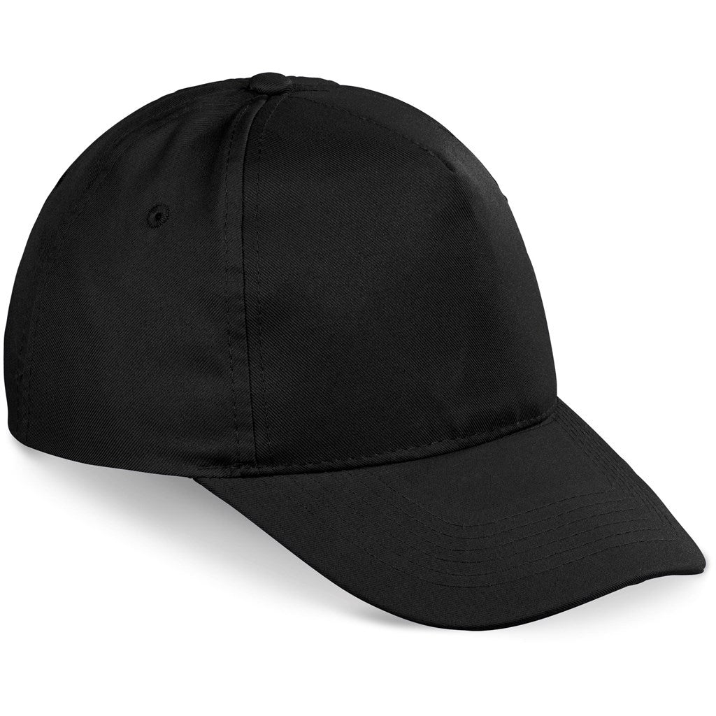 Brooklyn Cap - 5 Panel in Black — Print Fast Express