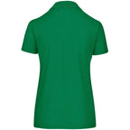 Ladies Basic Pique Golf Shirt in Green - Print Fast Express
